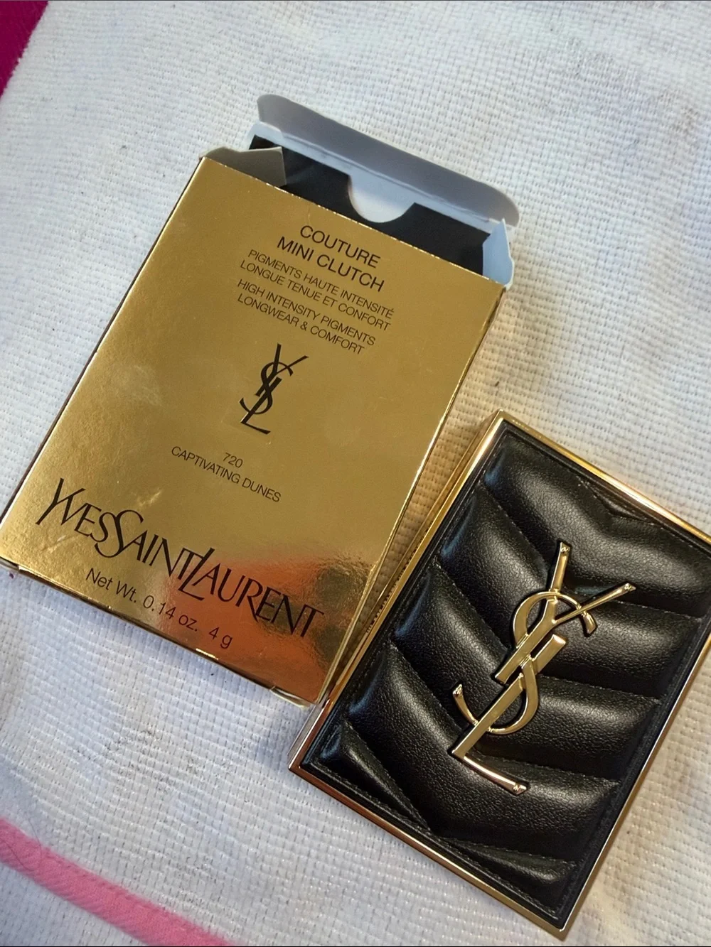 Yves Saint Laurent Couture Mini Clutch Eyeliner - Gold